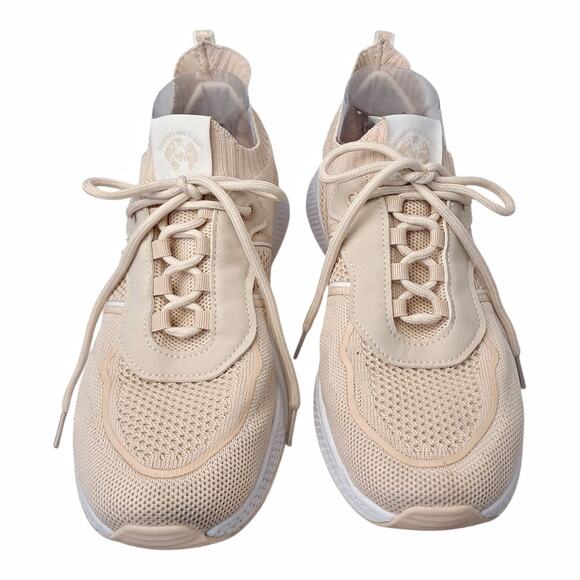 Avenue Nude Peach Sneakers EU Size 39 US Size 8.5 Mesh Slip-On Sock Shoe - Picture 2 of 15